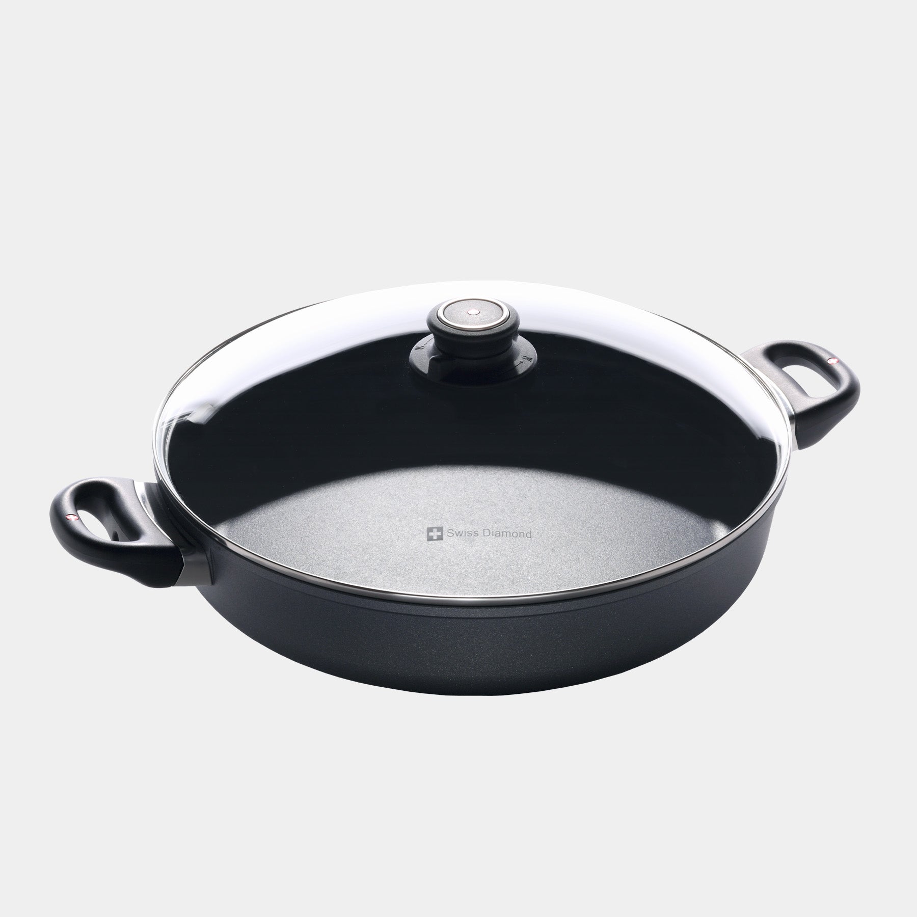 HD Nonstick Sauteuse with Glass Lid