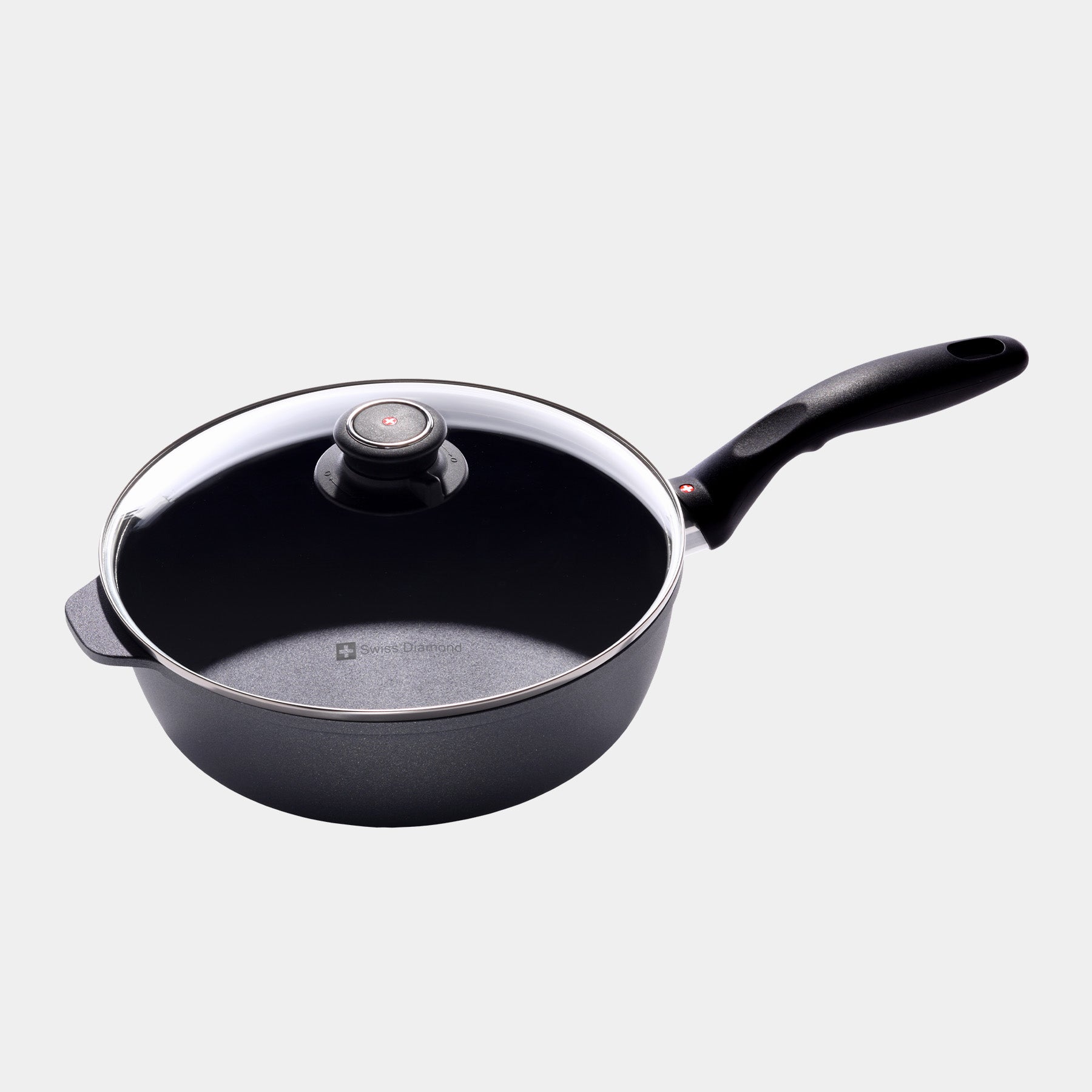 HD Nonstick 3.2 qt Saute Pan with Glass Lid - Induction